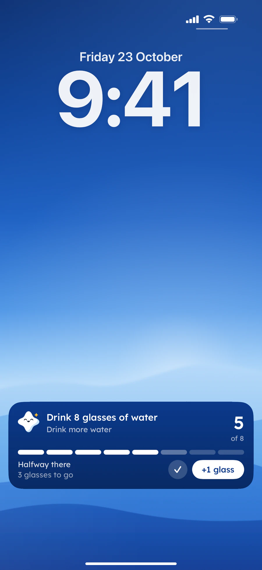 A Yumemira screen on iPhone