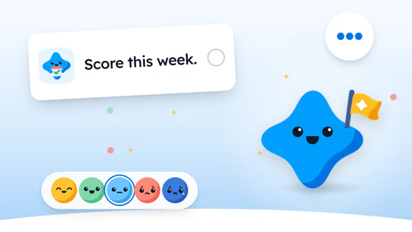 Mira, the Yumemira star, writes a note beside the real goal library screen with Make your own