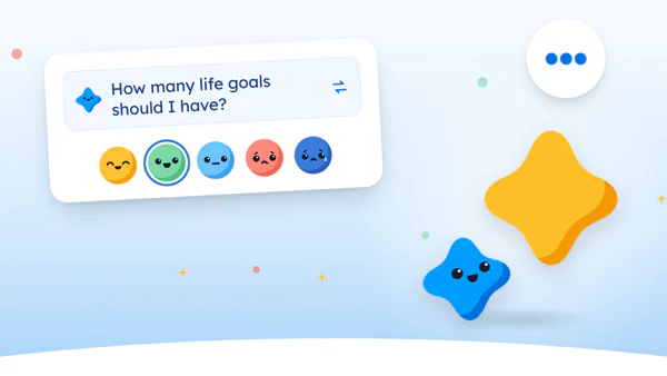 Mira, the Yumemira star, picks a goal beside the real Make your own screen in the app