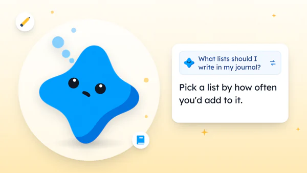 Mira, the Yumemira star, searches beside a Notes screen with a half-ticked checklist and a #weekend tag